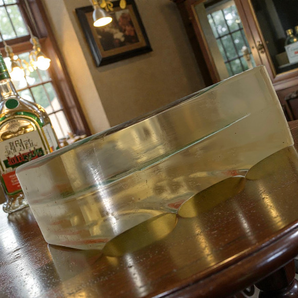 Vintage JAGERMEISTER West Germany Imported Threaded Tap Handle Dispenser Lucite - Picture 5 of 7